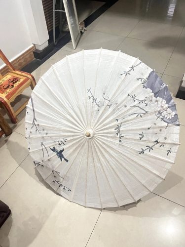 Elegant Handmade Oil Paper Umbrella photo review