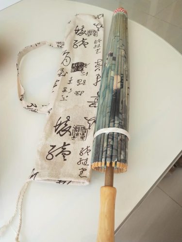 Elegant Handmade Oil Paper Umbrella photo review